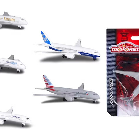 Jouets avions Majorette en métal