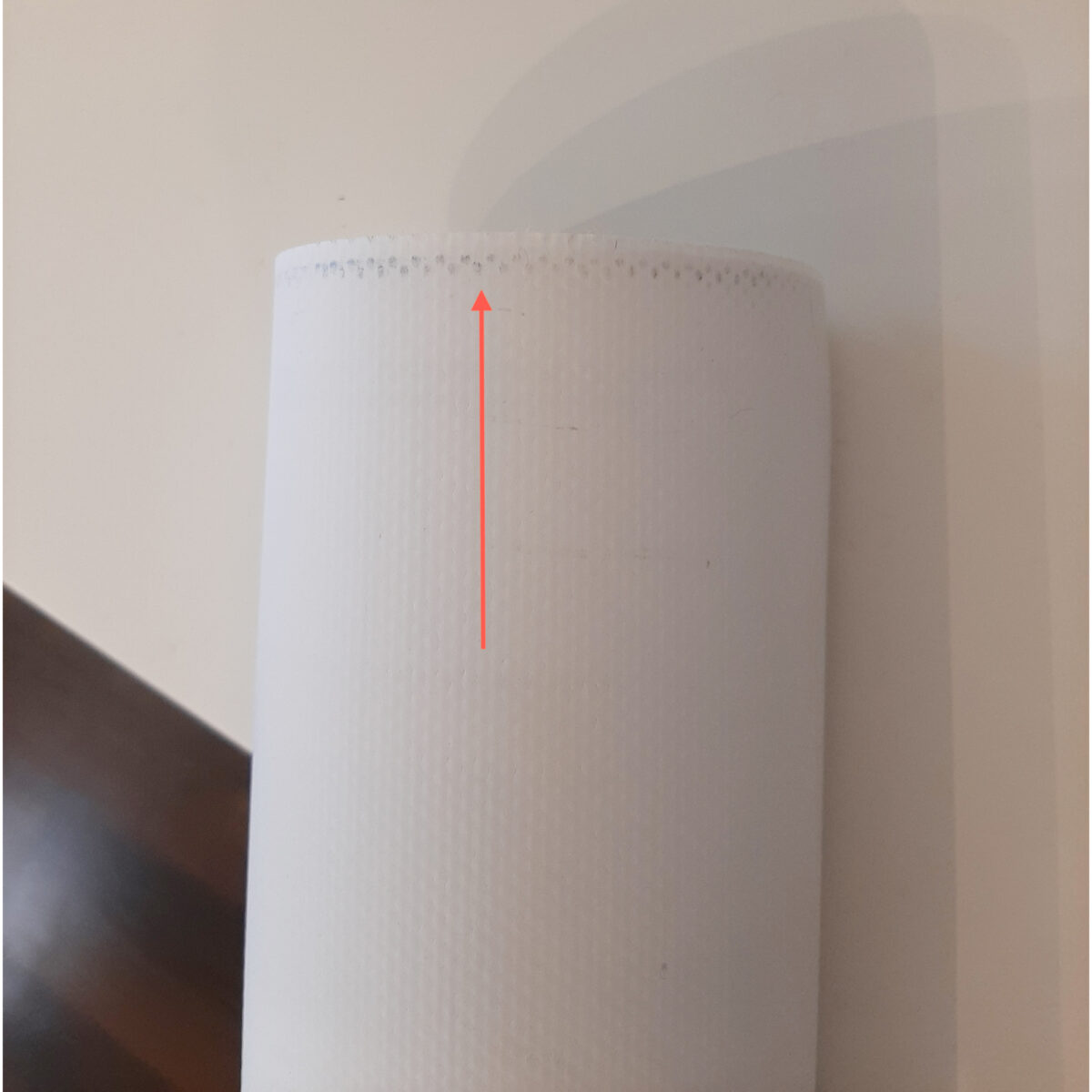 Exemple de défaut qualité mineur