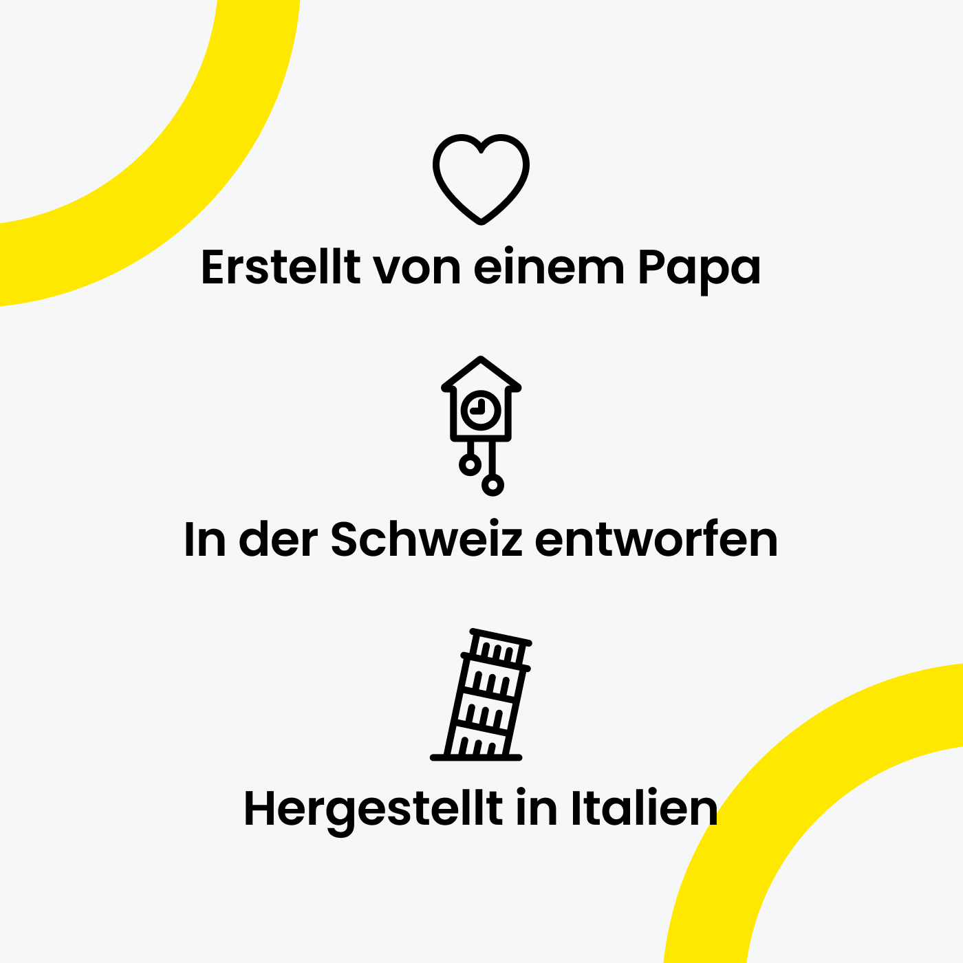 Schweizer Spielzeug, entwickelt von einem Vater