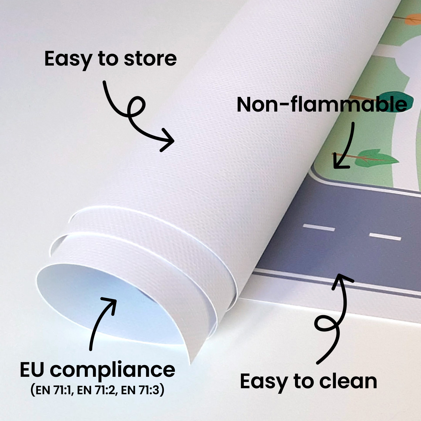 Toy that is easy to store and clean