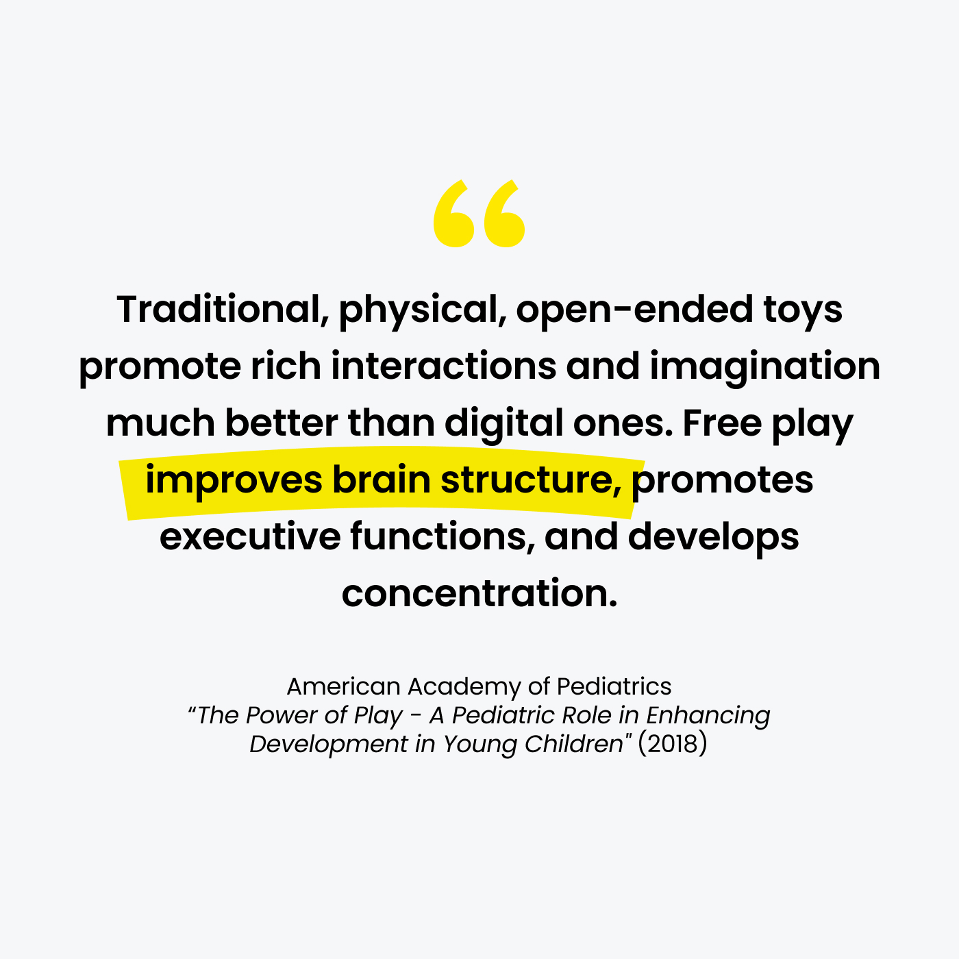 Toy good for child development